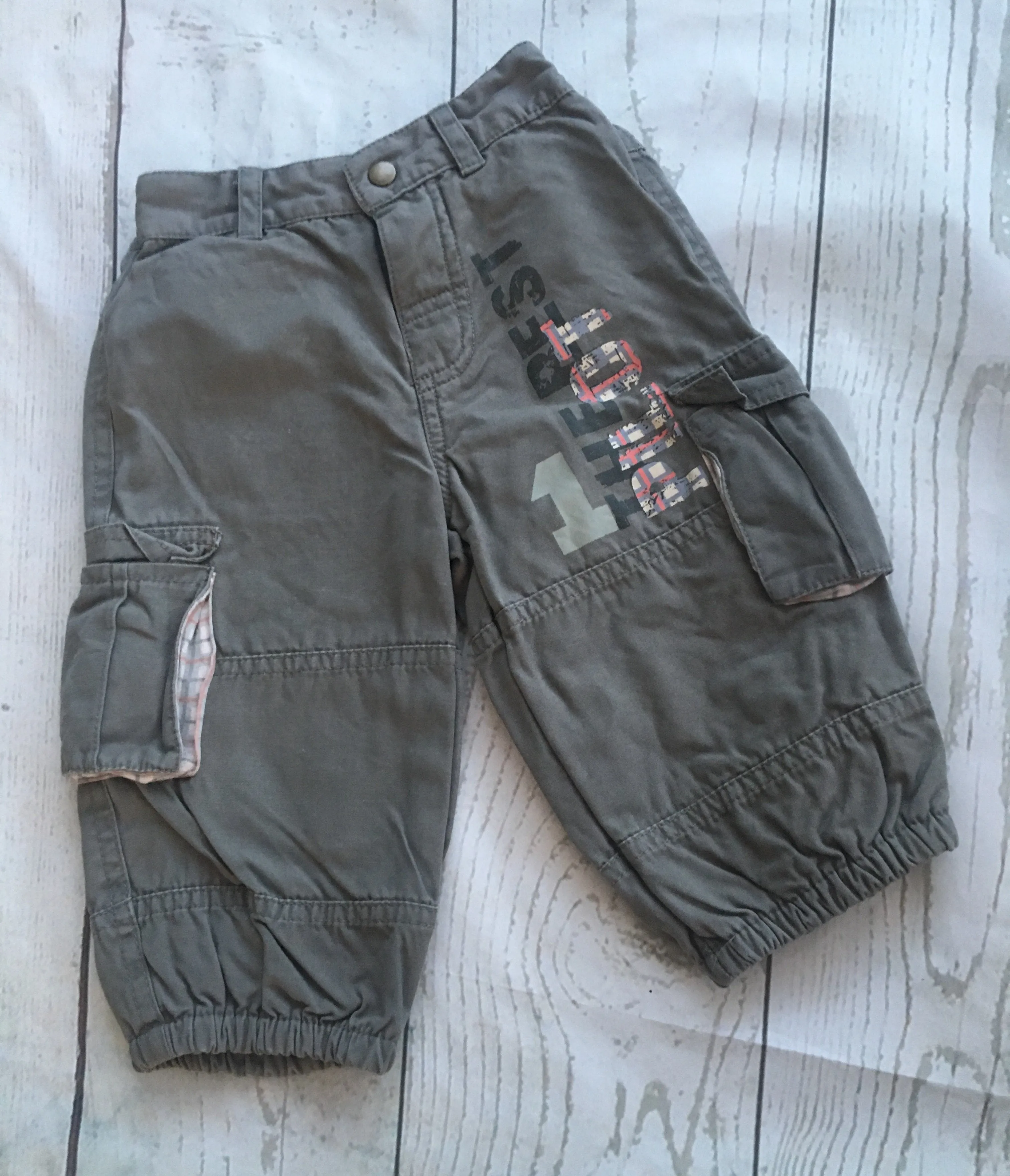 12 Months Padded Cuffed Combat Trousers