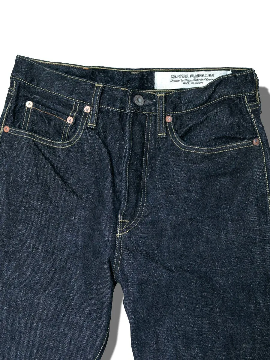 14OZ DENIM 5P MONKEY CISCO | One Wash Jeans | Indigo