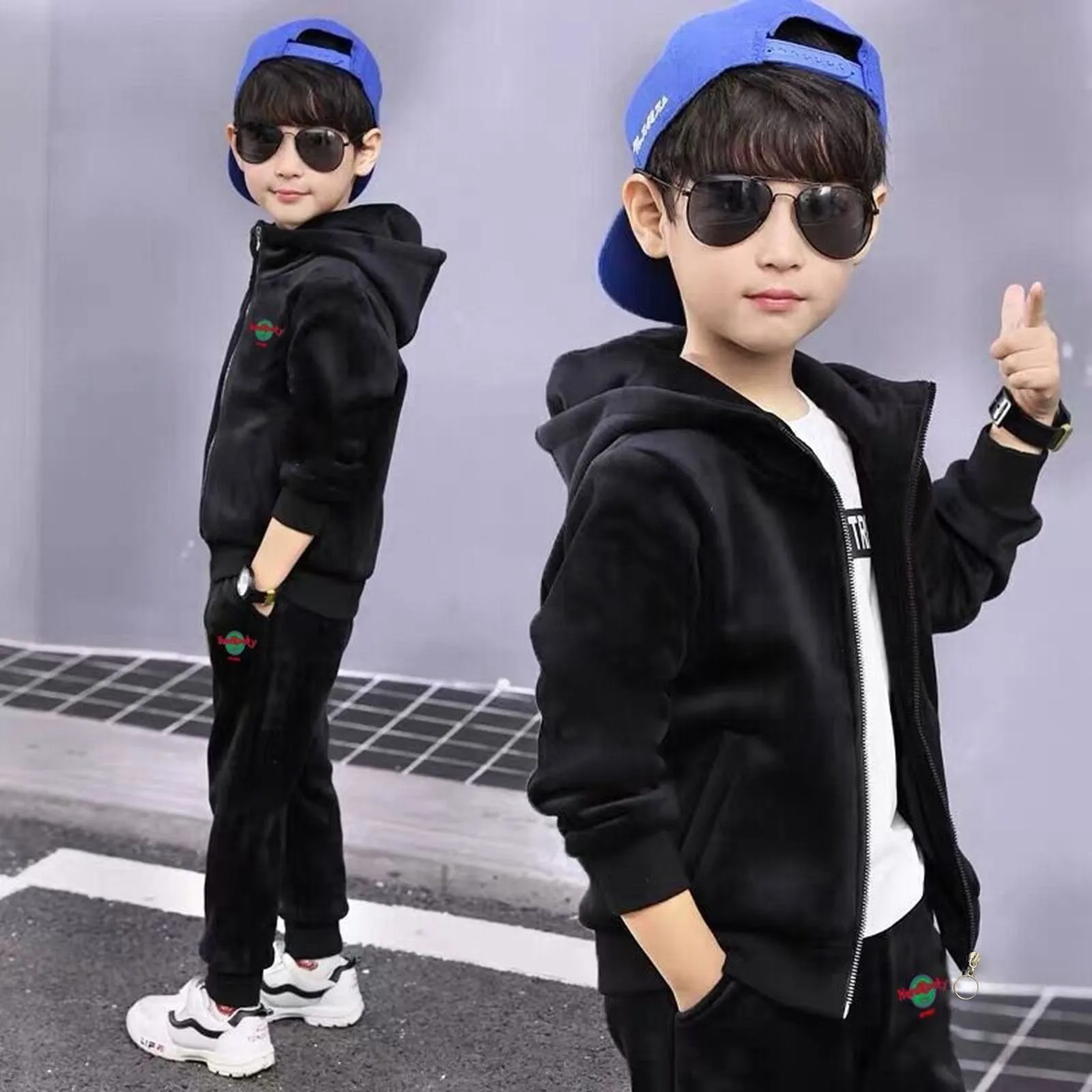 2 Pcs 6-7Y Boys Pants Suit 173300