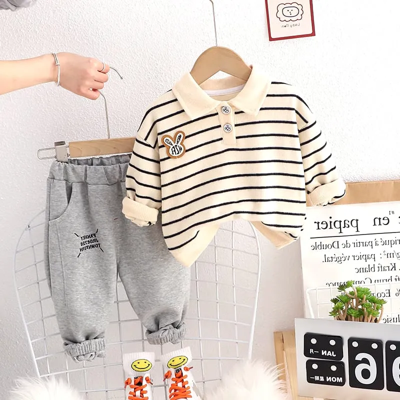 2 Pcs  Boys Pants Suit 372698 - ( 2-3 Y)