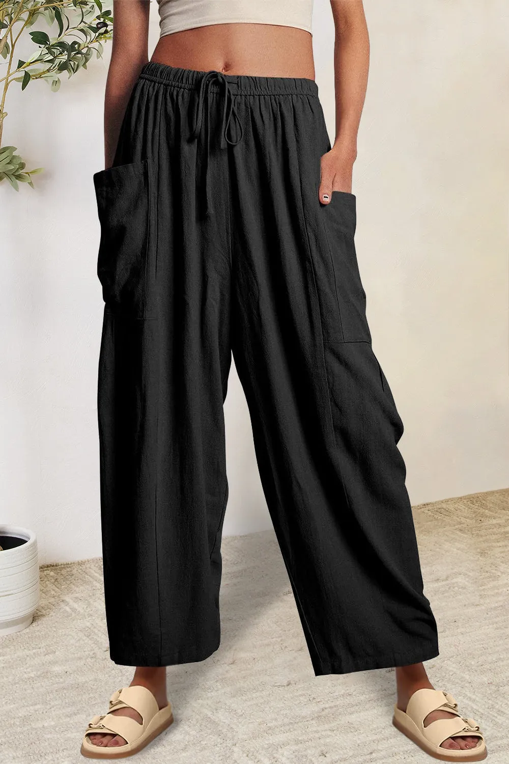 6 Chic Comfy Wide Leg Pants (S - 3X)