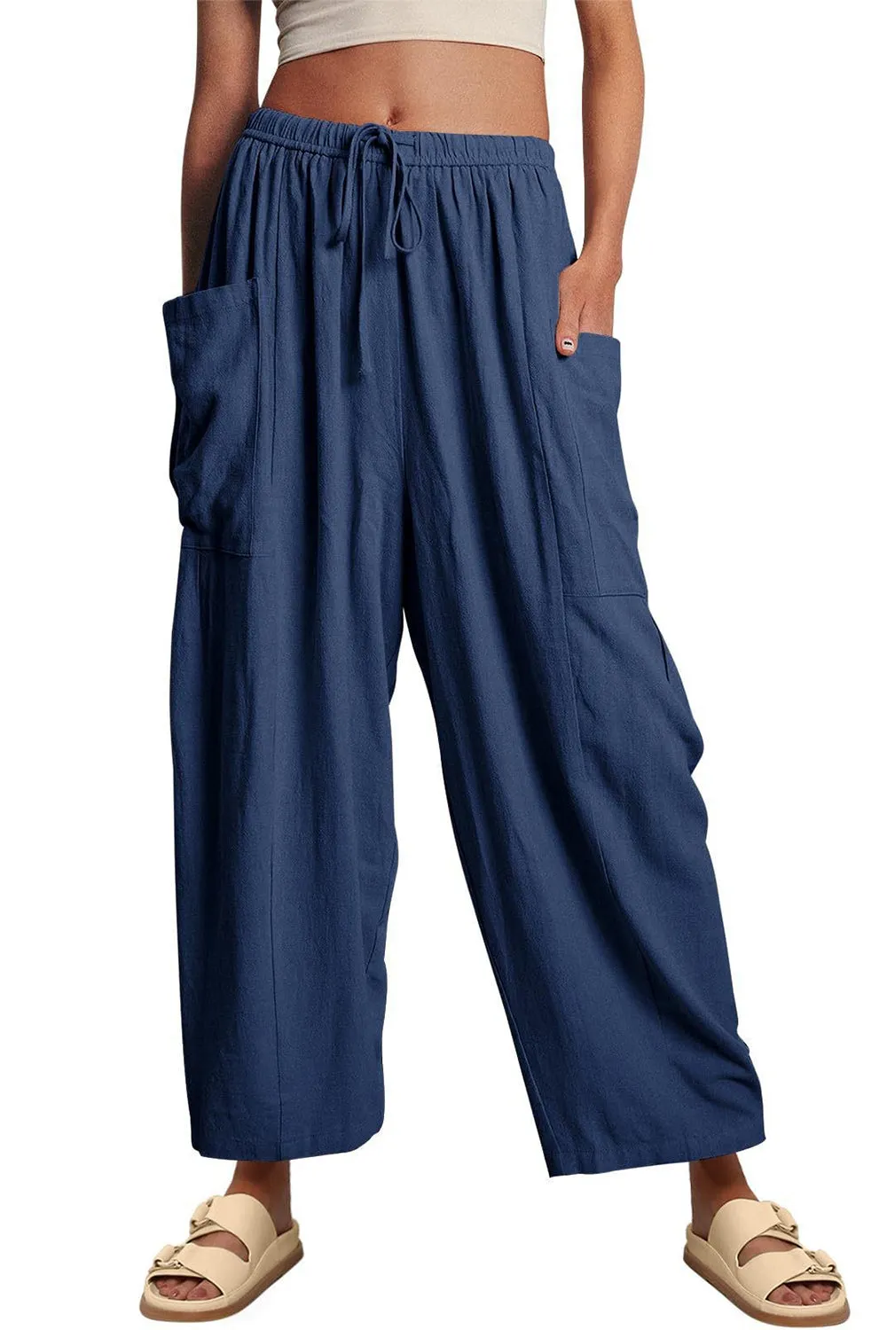 6 Chic Comfy Wide Leg Pants (S - 3X)