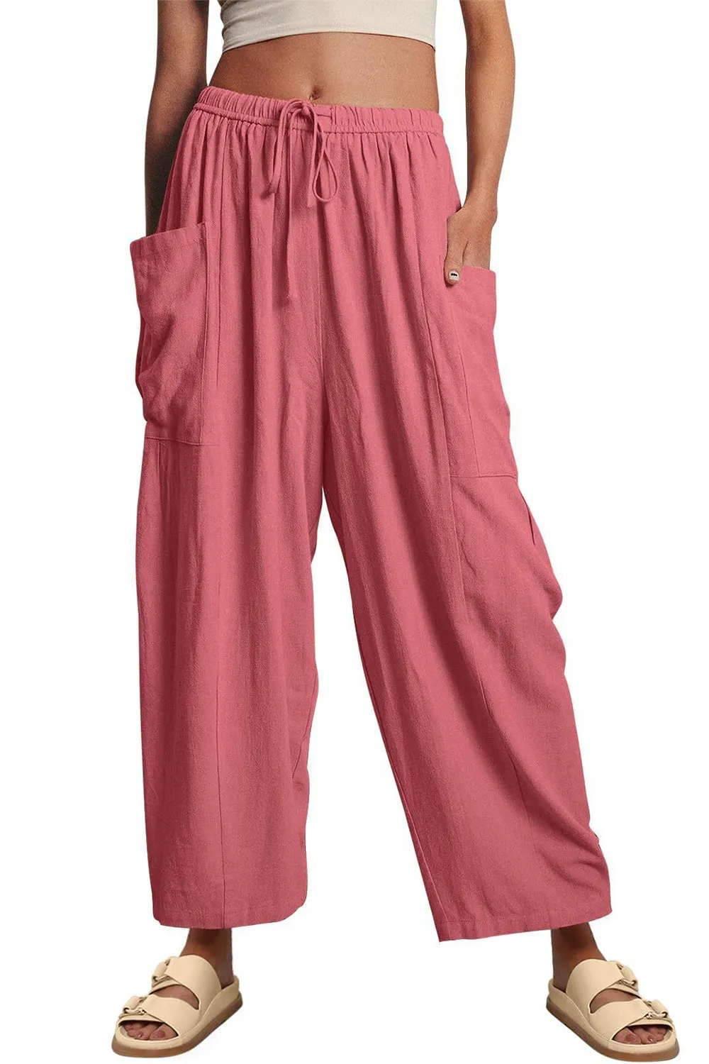 6 Chic Comfy Wide Leg Pants (S - 3X)