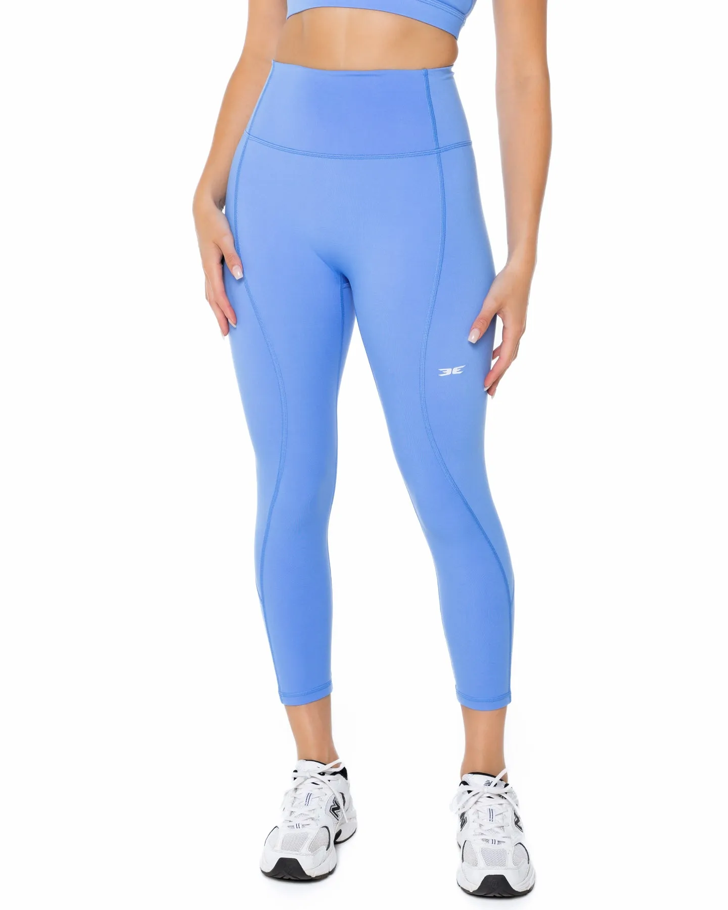 7/8 Curve Leggings - Powder Blue