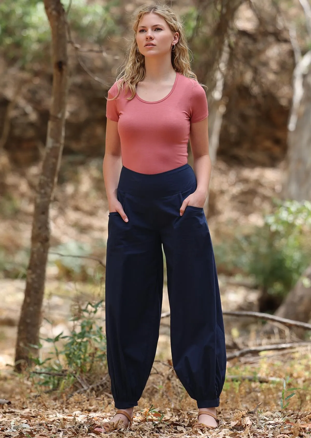 Acapulco Pants Navy