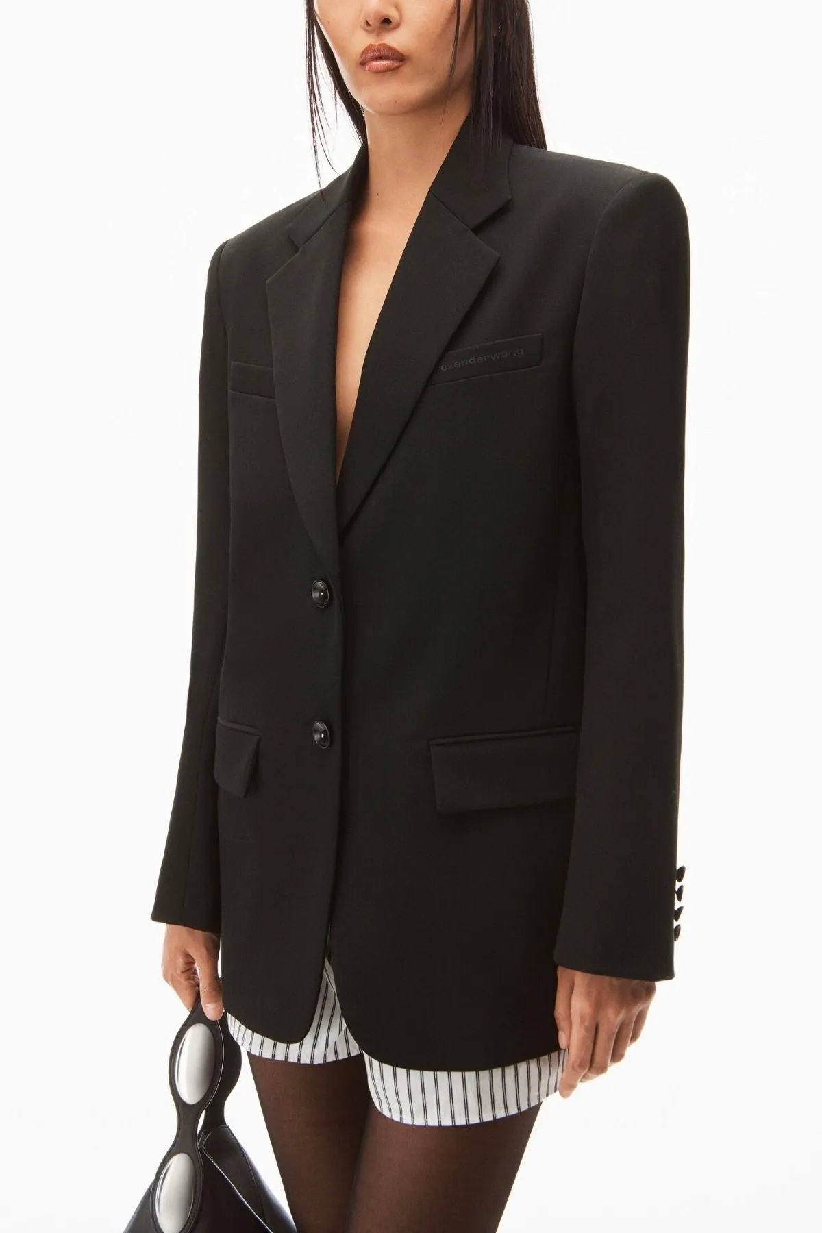 Alexander Wang Boxy Blazer - Black