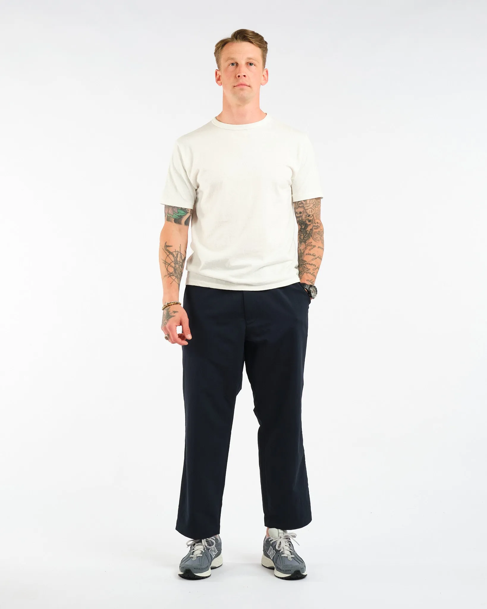 Alphadry Wide Easy Pants Navy