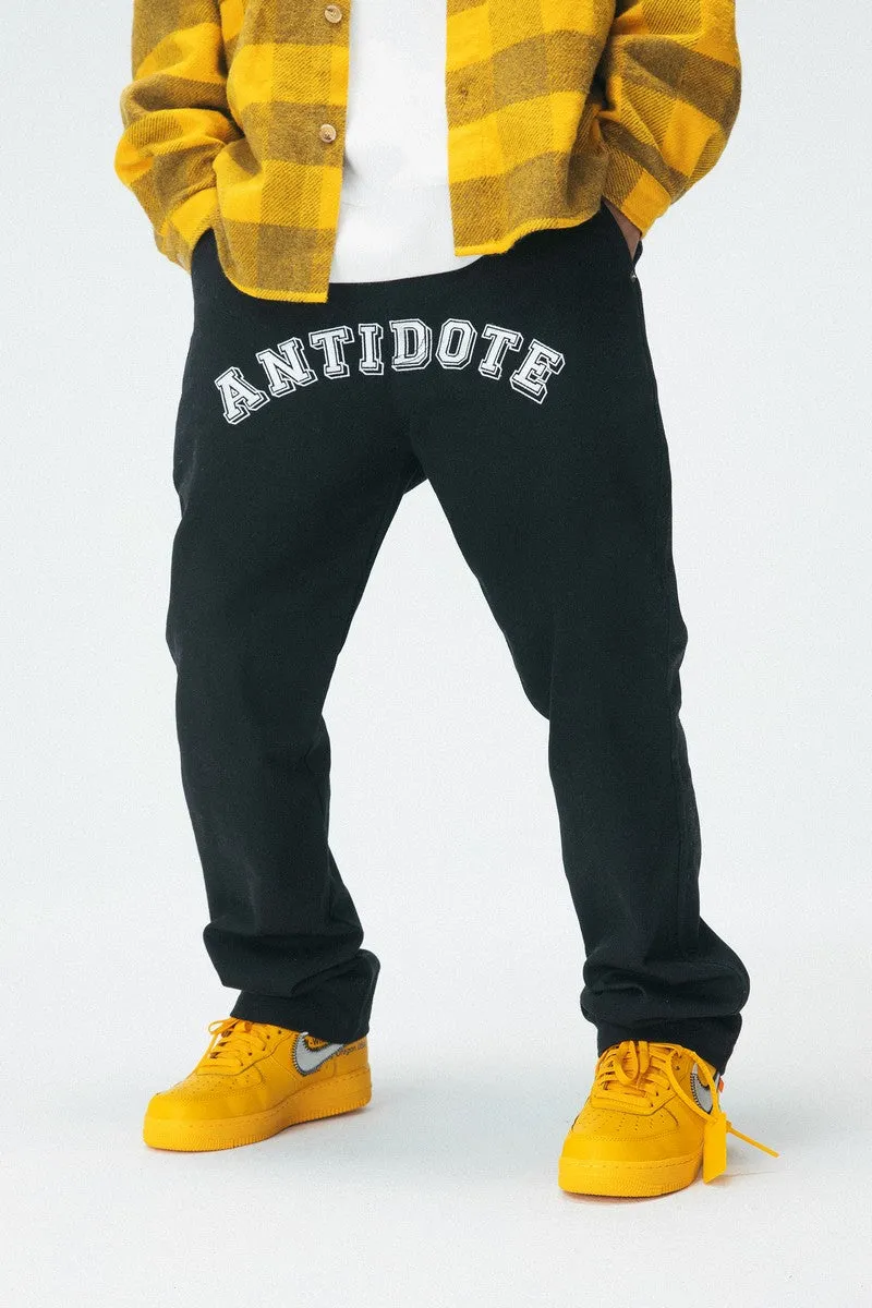 ANTIDOTE Embroidered LOGO Trousers