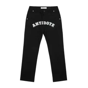 ANTIDOTE Embroidered LOGO Trousers