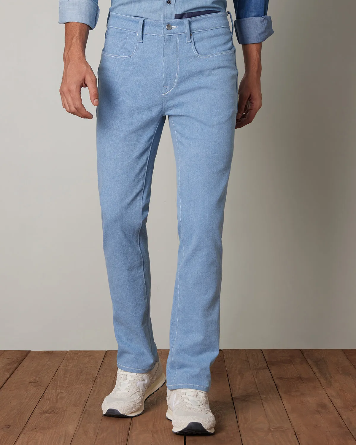 Arctic Blue Stretch Jeans