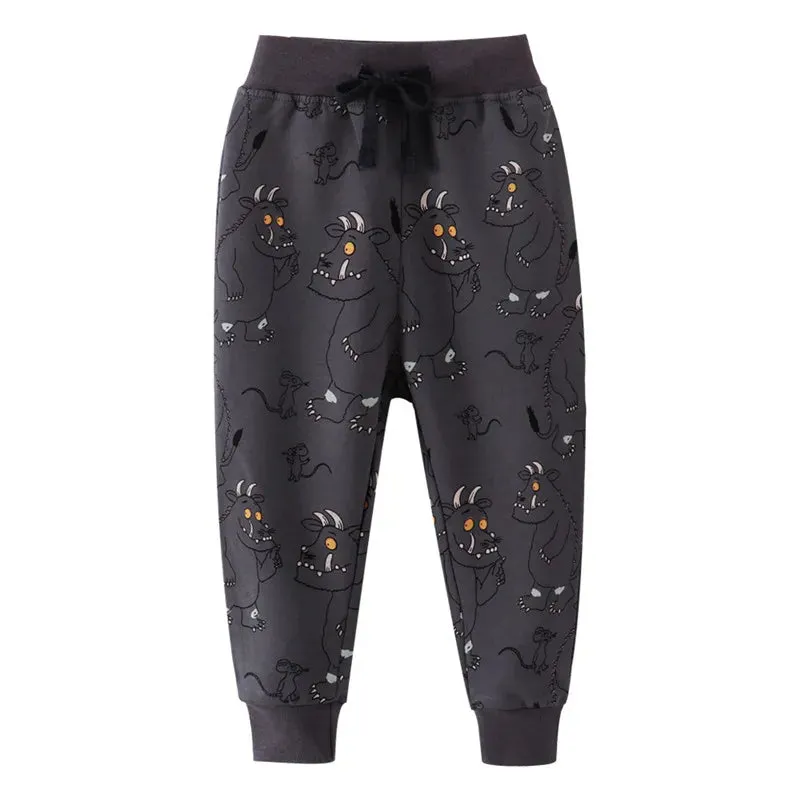 Baby Boys 2-7T Animal Sweatpants