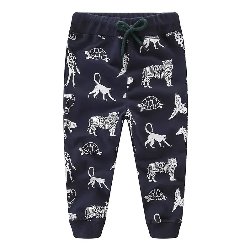 Baby Boys 2-7T Animal Sweatpants