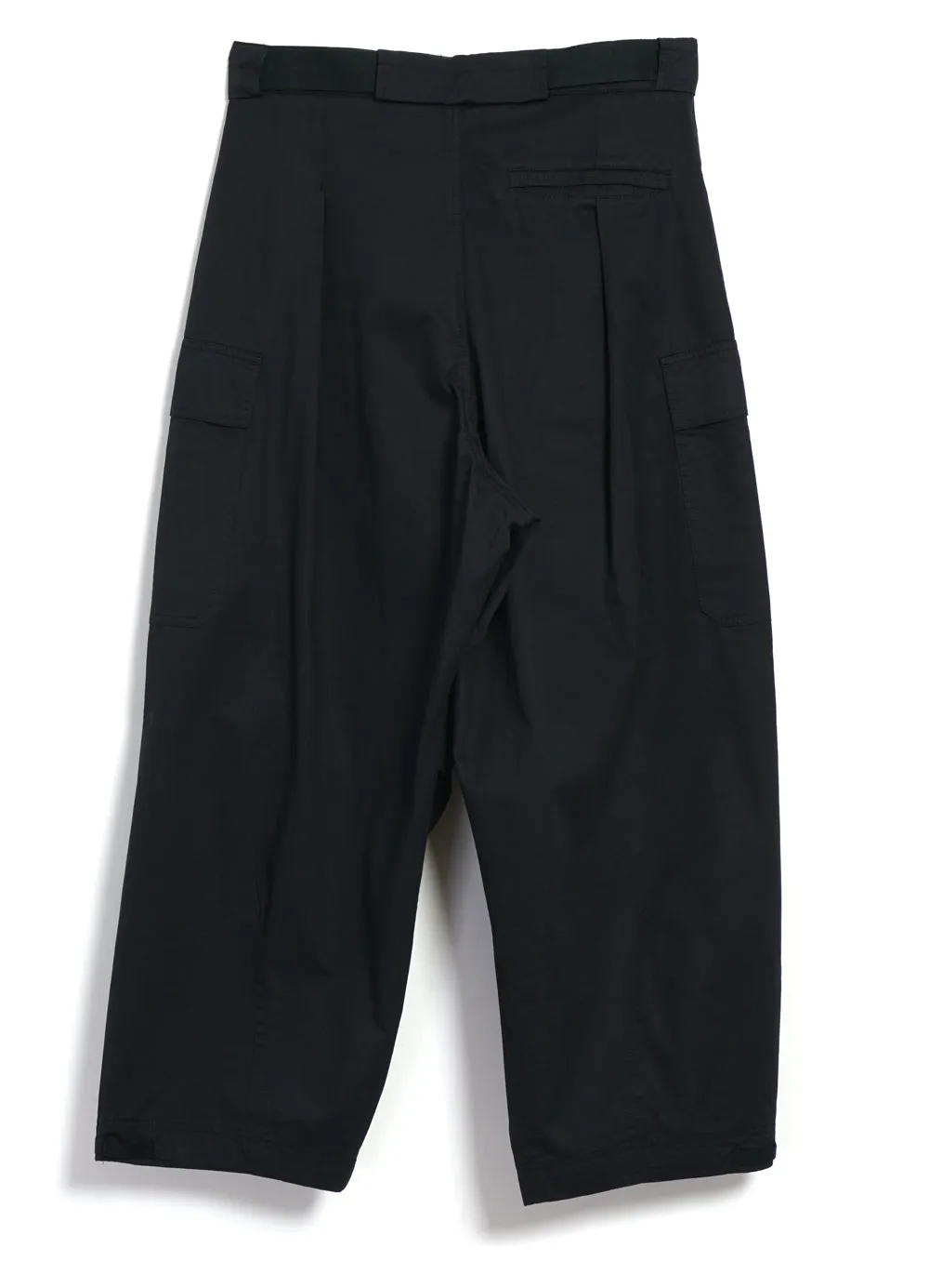 Bennys Super Wide, Black Drill Balloon Trousers