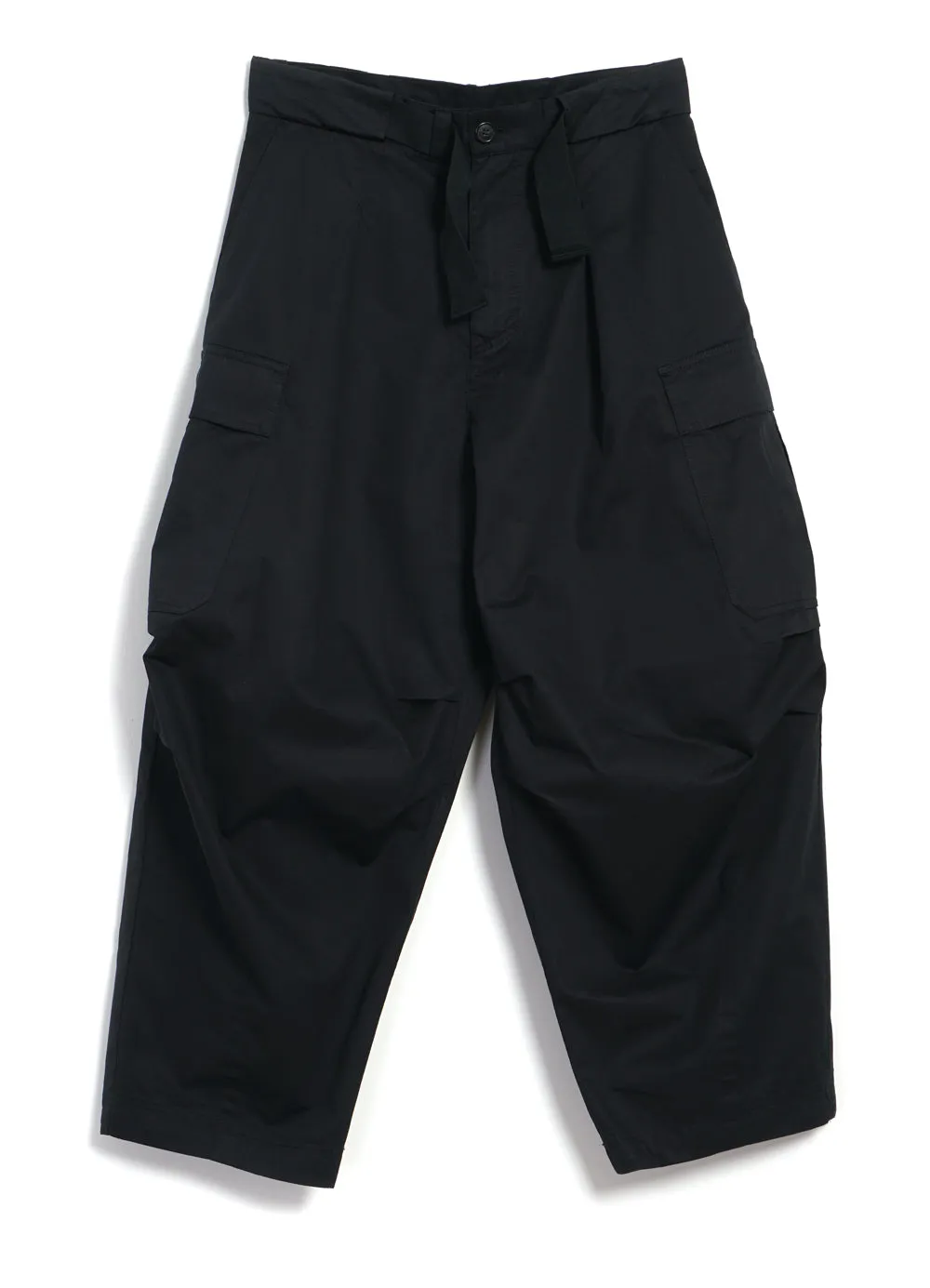 Bennys Super Wide, Black Drill Balloon Trousers