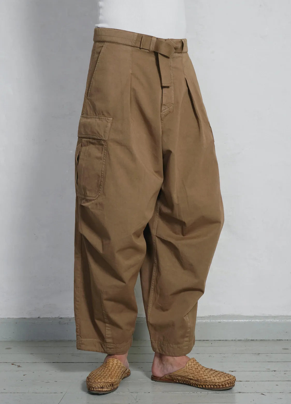 BENNY | Super Wide Ballon Trousers | Camel