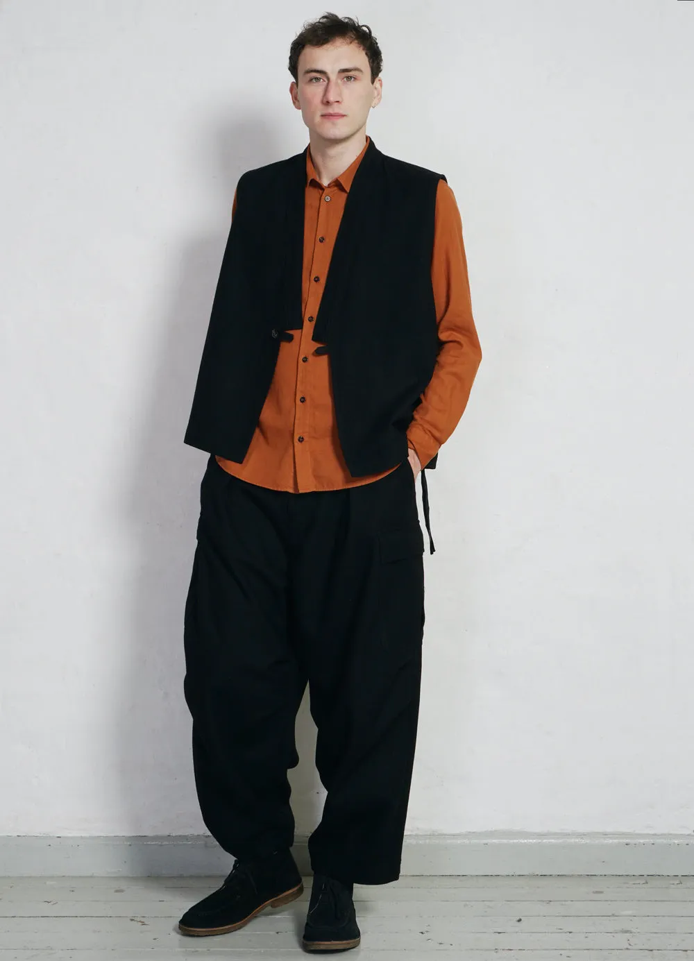 BENNY | Super Wide Balloon Trousers | Black