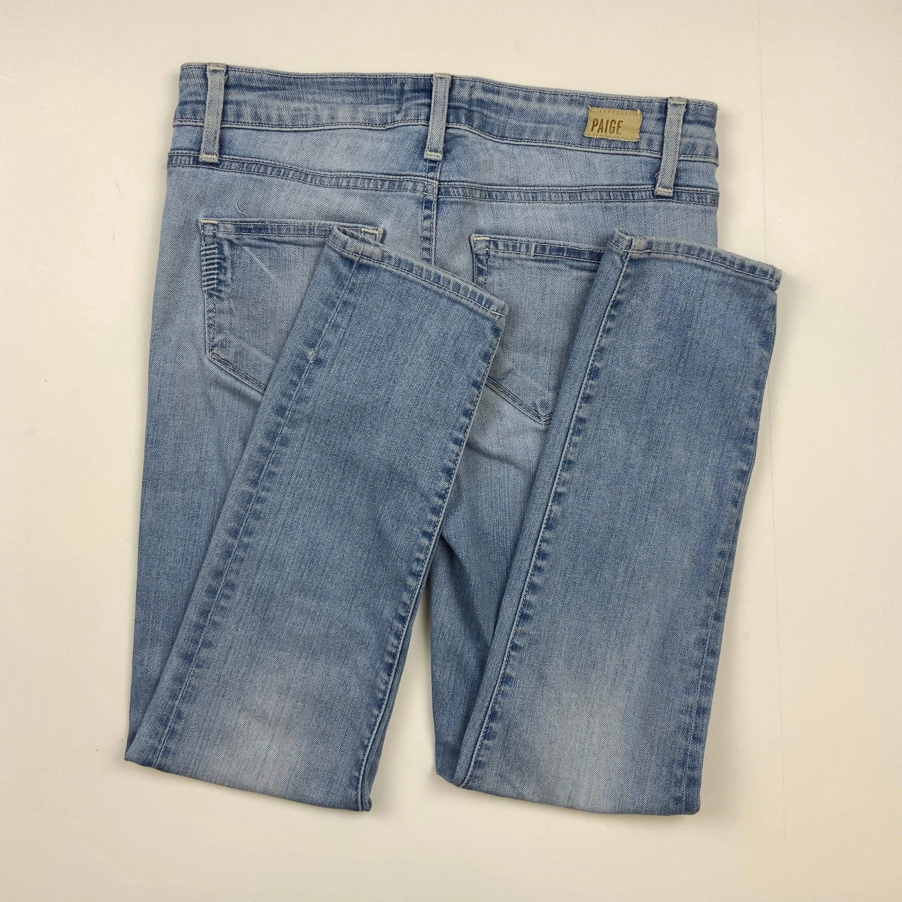 Blue Denim Jeans Skinny Paige, Size 2