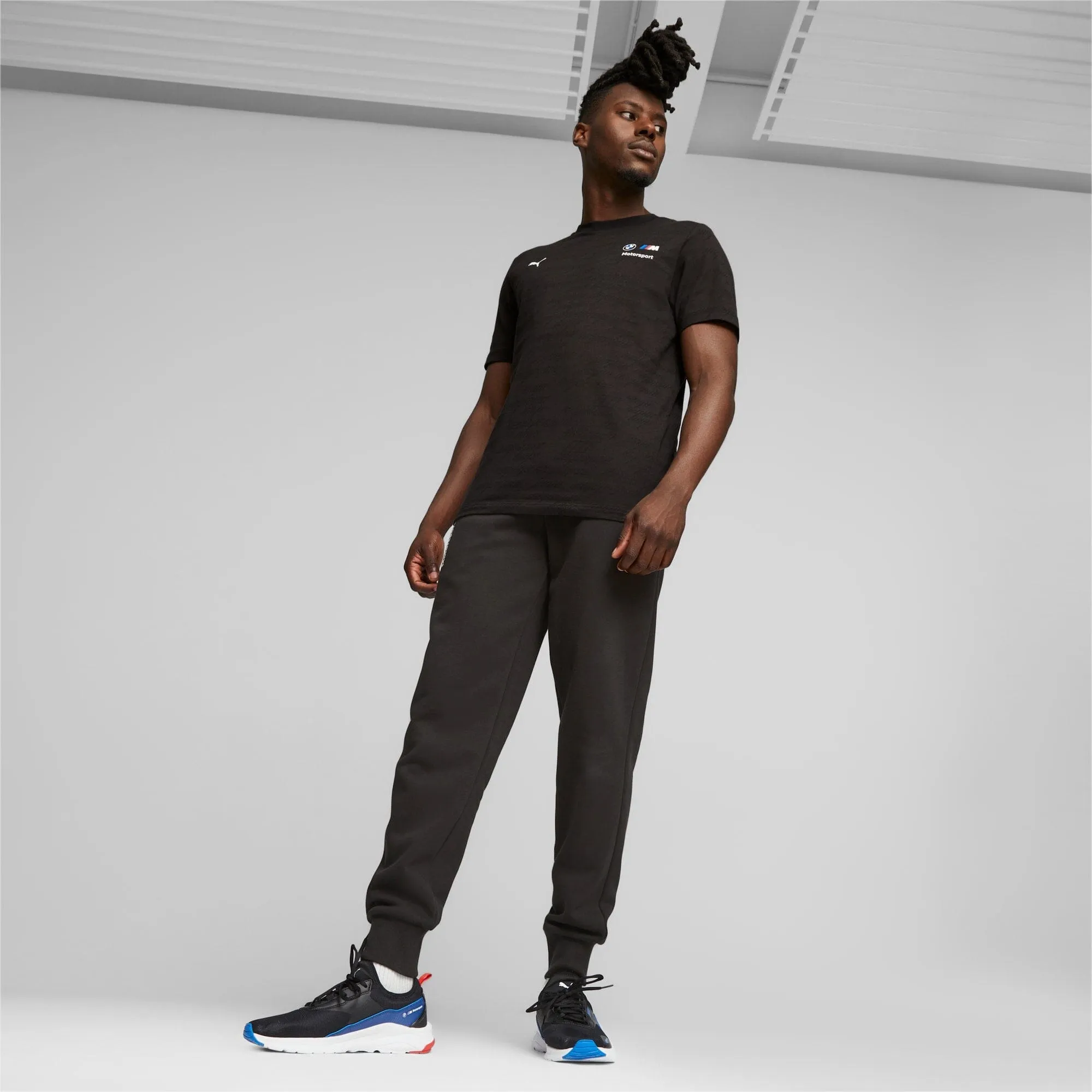 BMW M Motorsport Puma Men's Essentials Fleece Joggers - Black