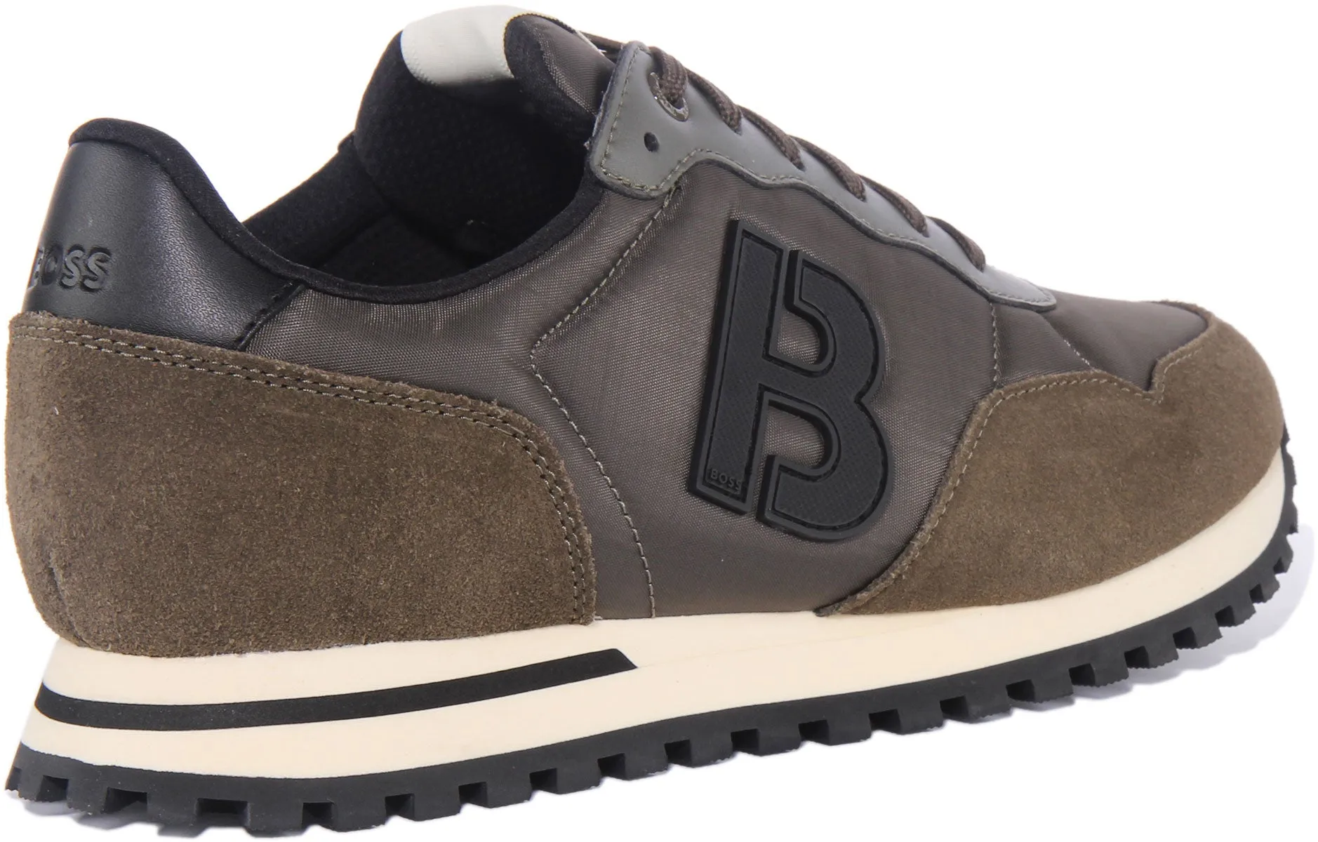 Boss Parker L Run In Olive For Men