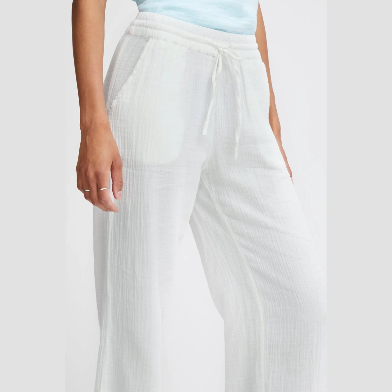 b.young Berlin Linen Wide Leg Pants