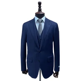 Canali Navy Pin Stripe Suit