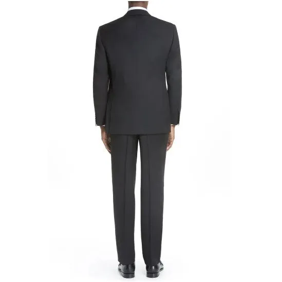 Canali Siena Contemporary Black Suit