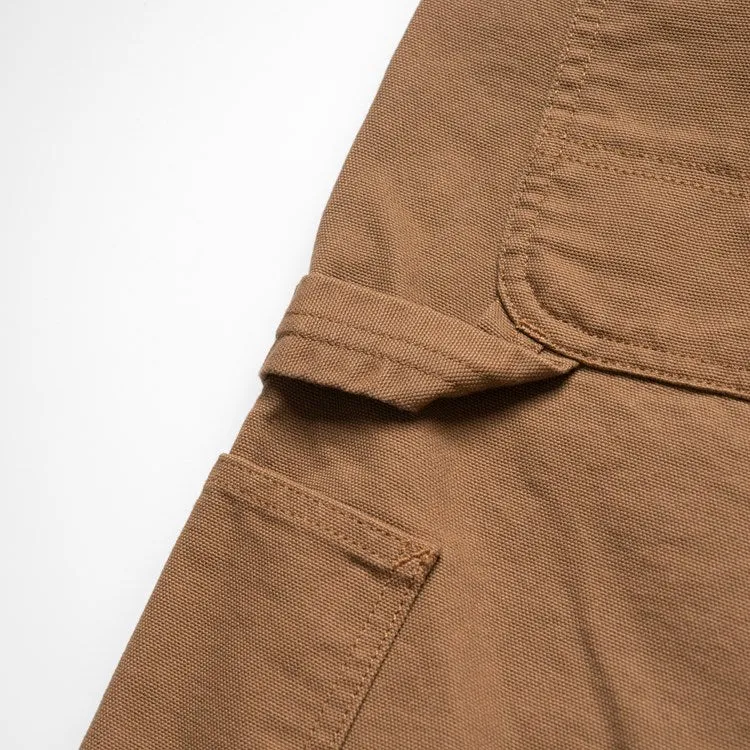 Carhartt Ruck Single Knee Pant - Hamilton Brown Rinsed Organic Cotton