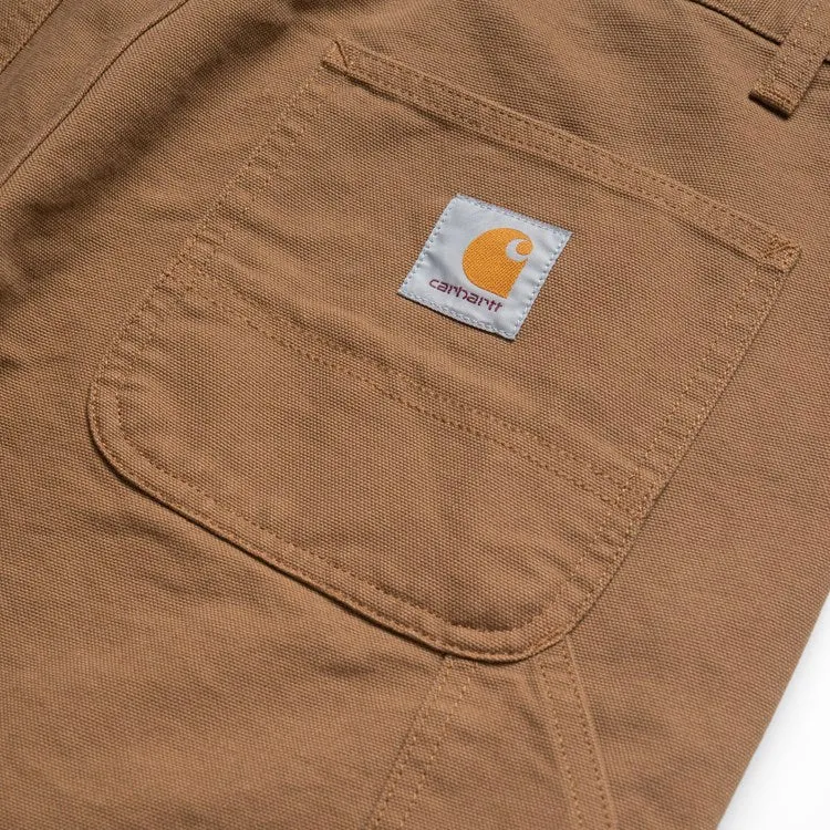 Carhartt Ruck Single Knee Pant - Hamilton Brown Rinsed Organic Cotton