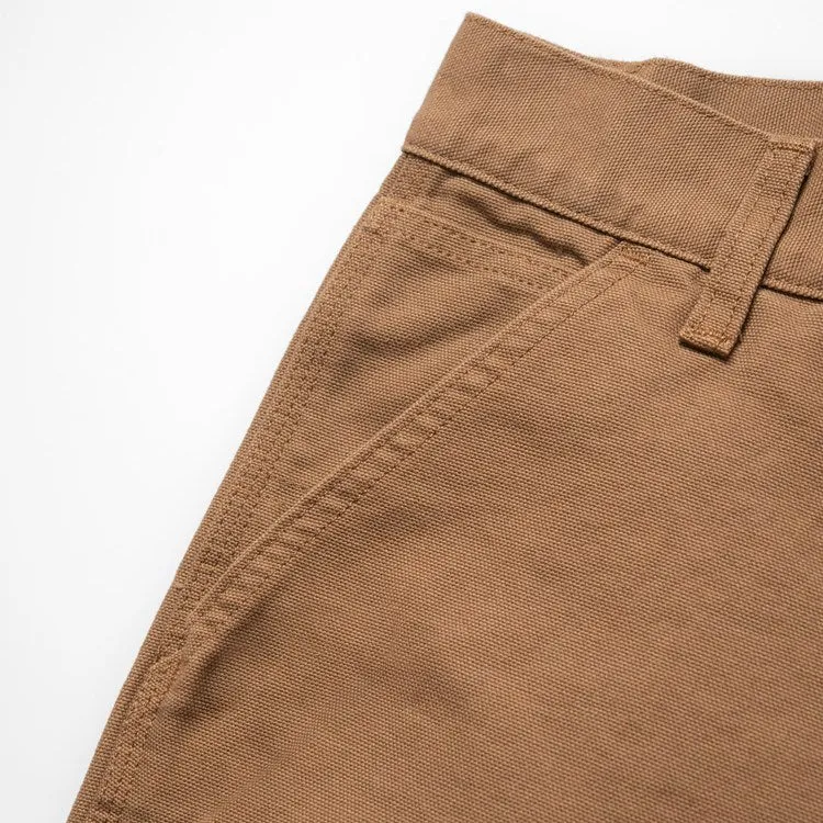 Carhartt Ruck Single Knee Pant - Hamilton Brown Rinsed Organic Cotton