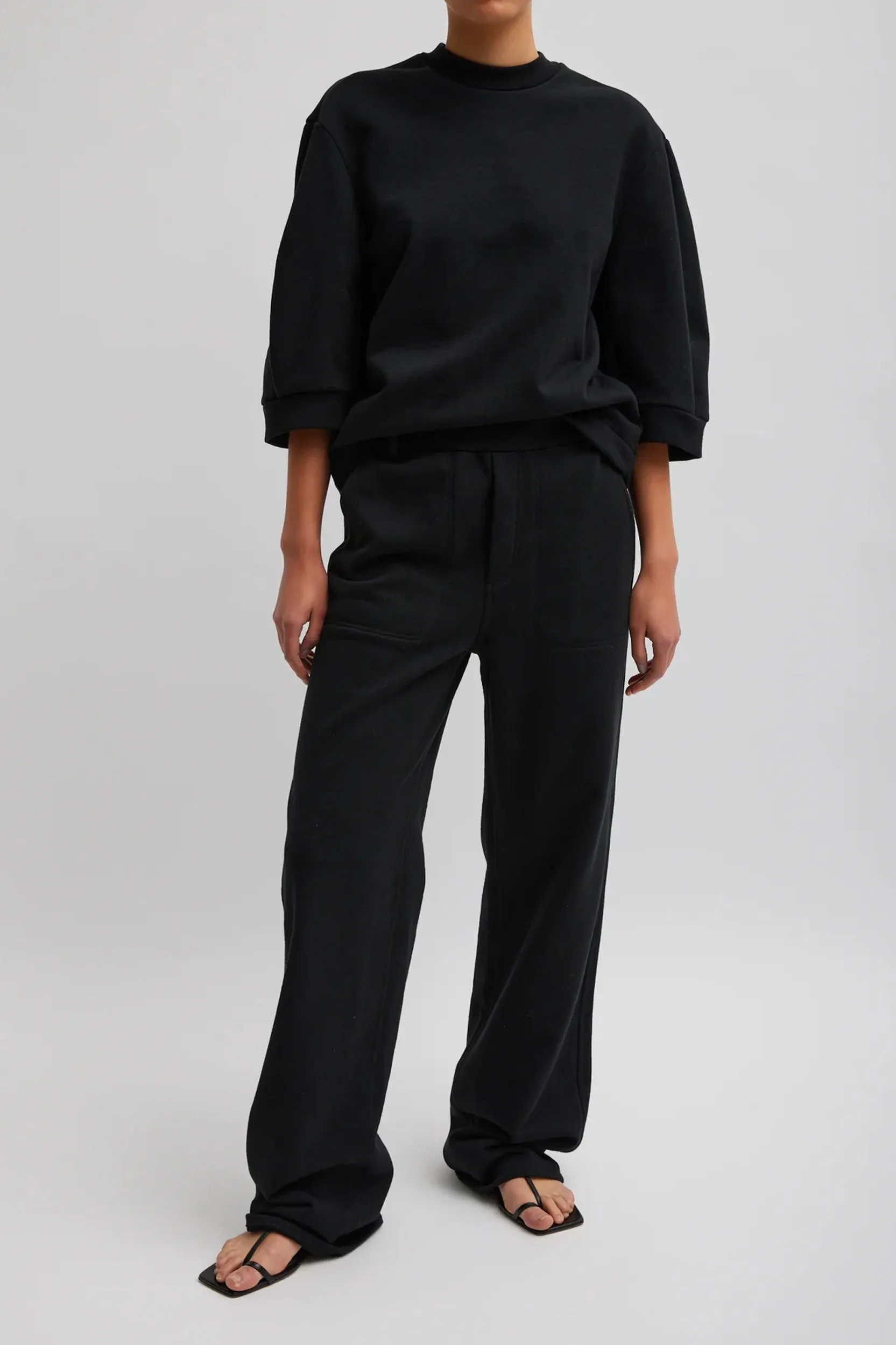 Cecil Sweatpant in Black