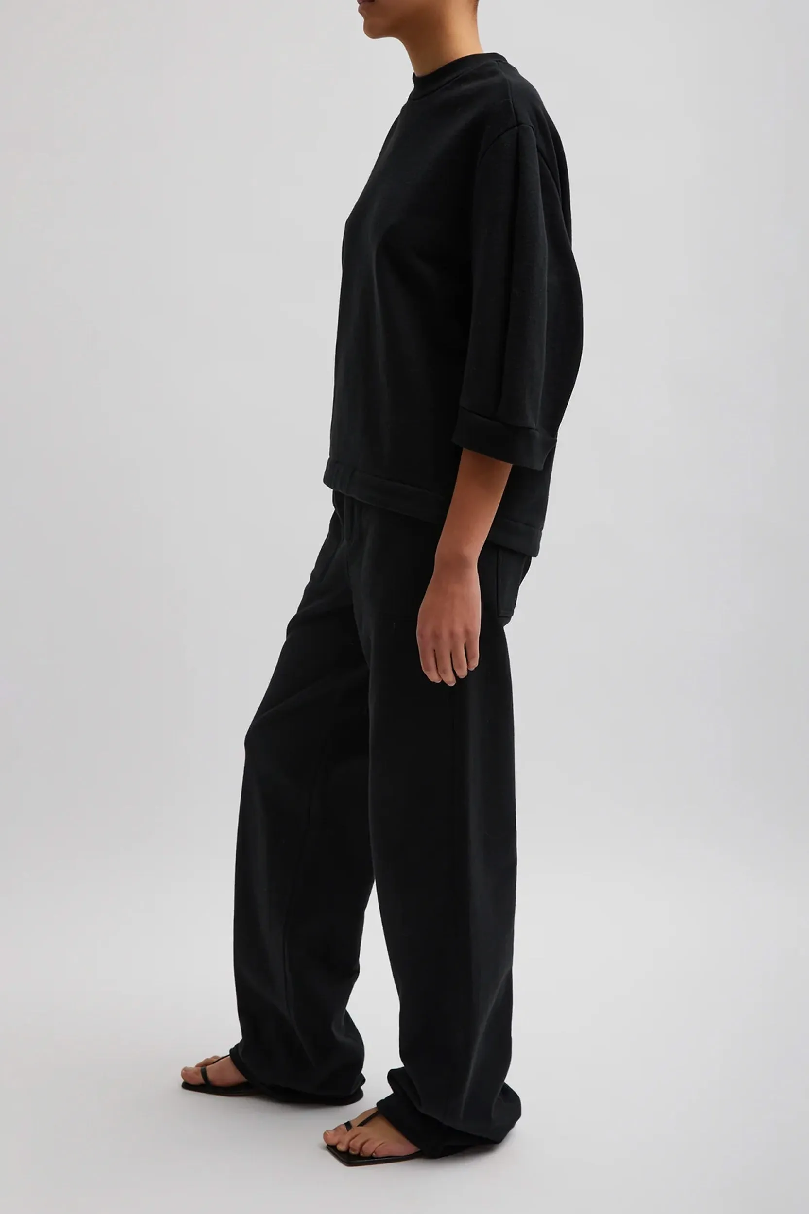 Cecil Sweatpant in Black