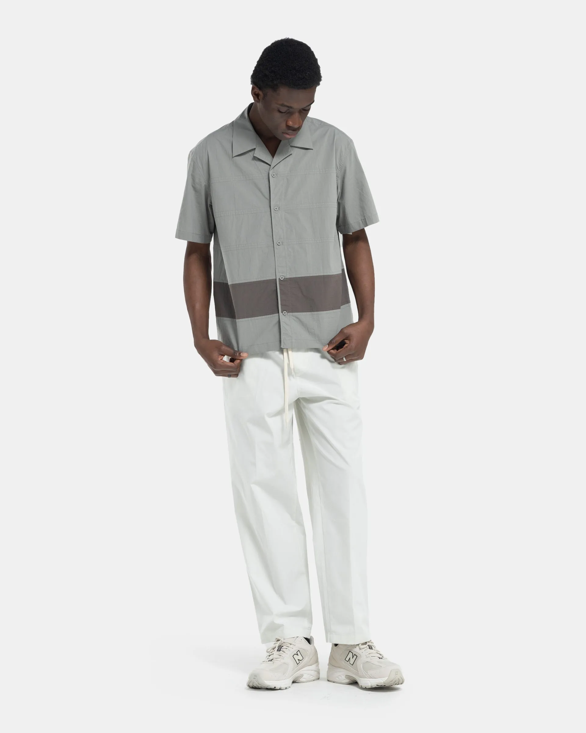 Circle Worker Trouser in Ecru