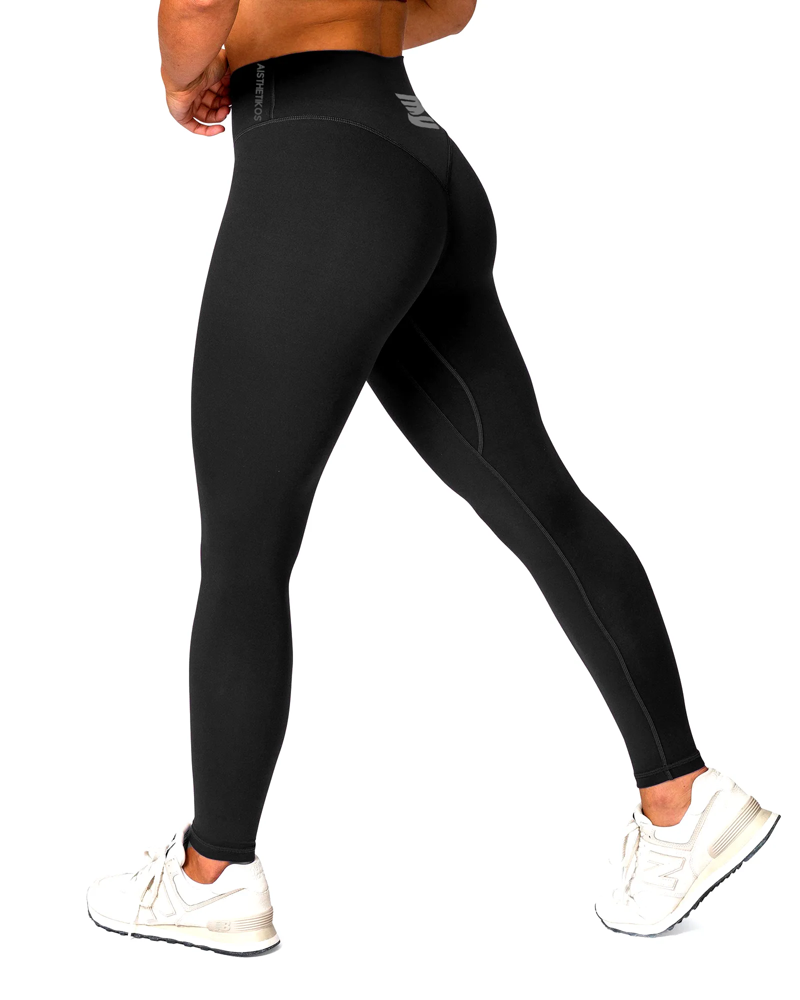 CLASSIC HIGH WAISTED LEGGINGS (Black)