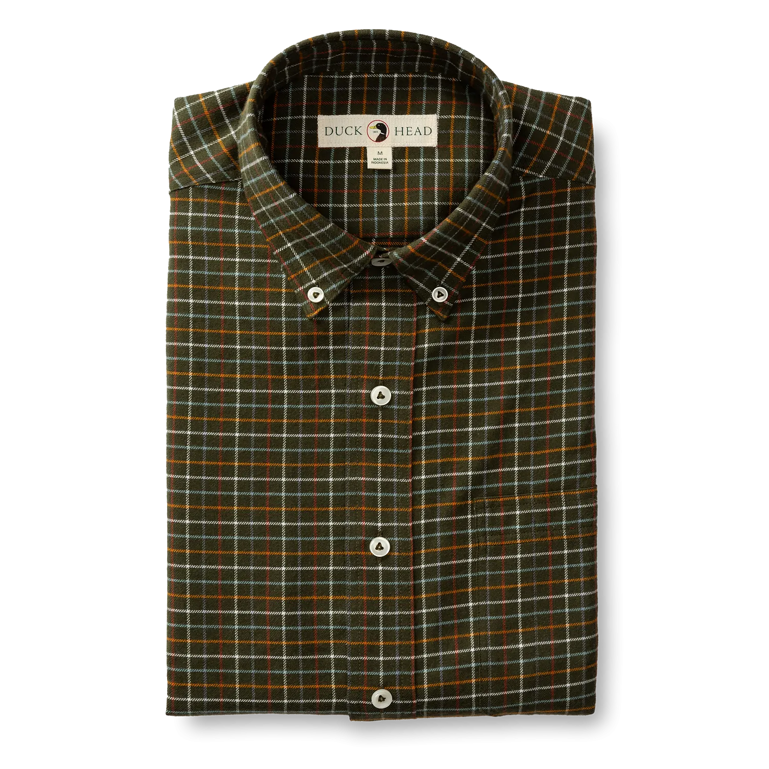 Clement Plaid Cotton Flannel Sport Shirt