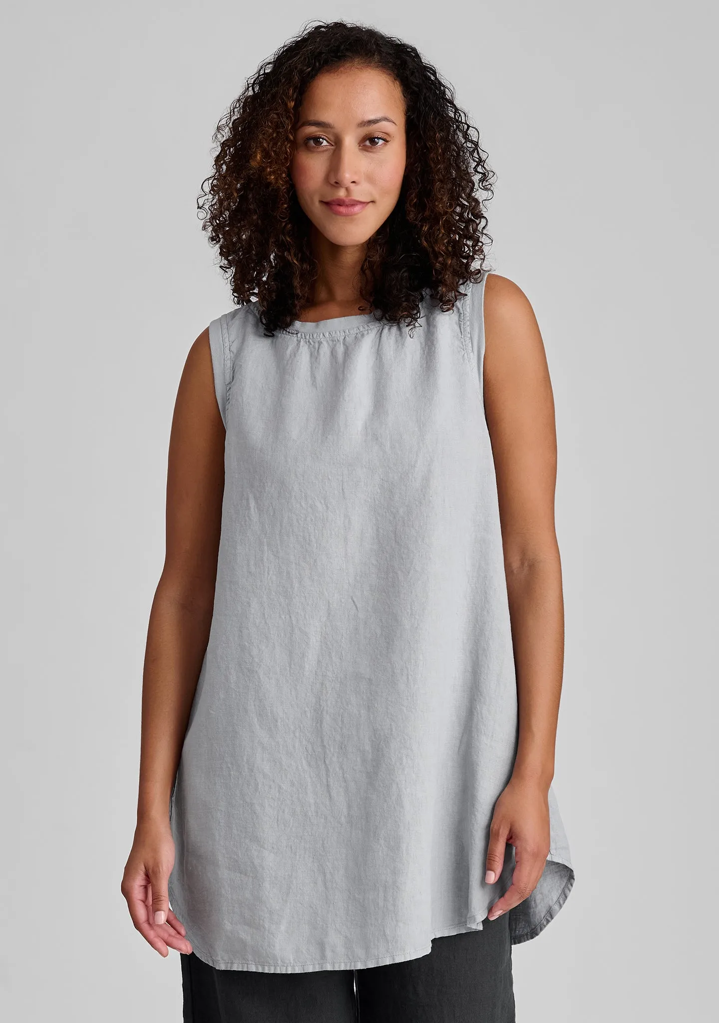 Coastal Tunic - Linen Tank Top