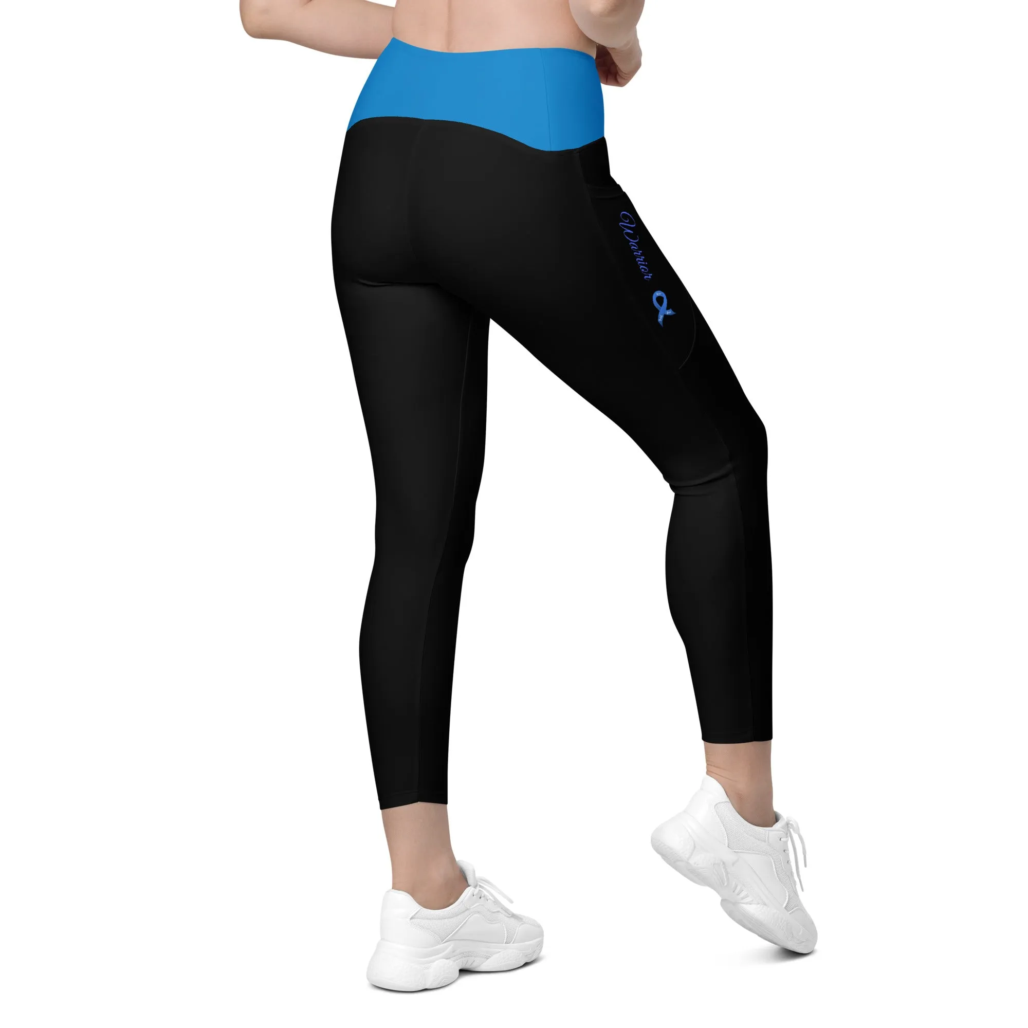 Colon Cancer "Warrior" Leggings with Pockets