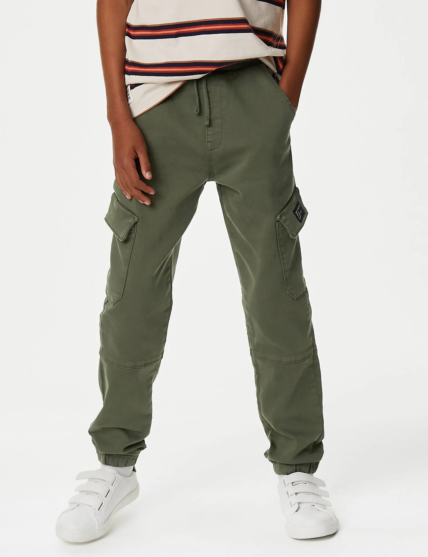 Cotton Rich Cargo Trousers