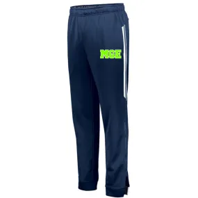 Elite - Retro Grade Pants with MGE (Varsity Font) - Navy