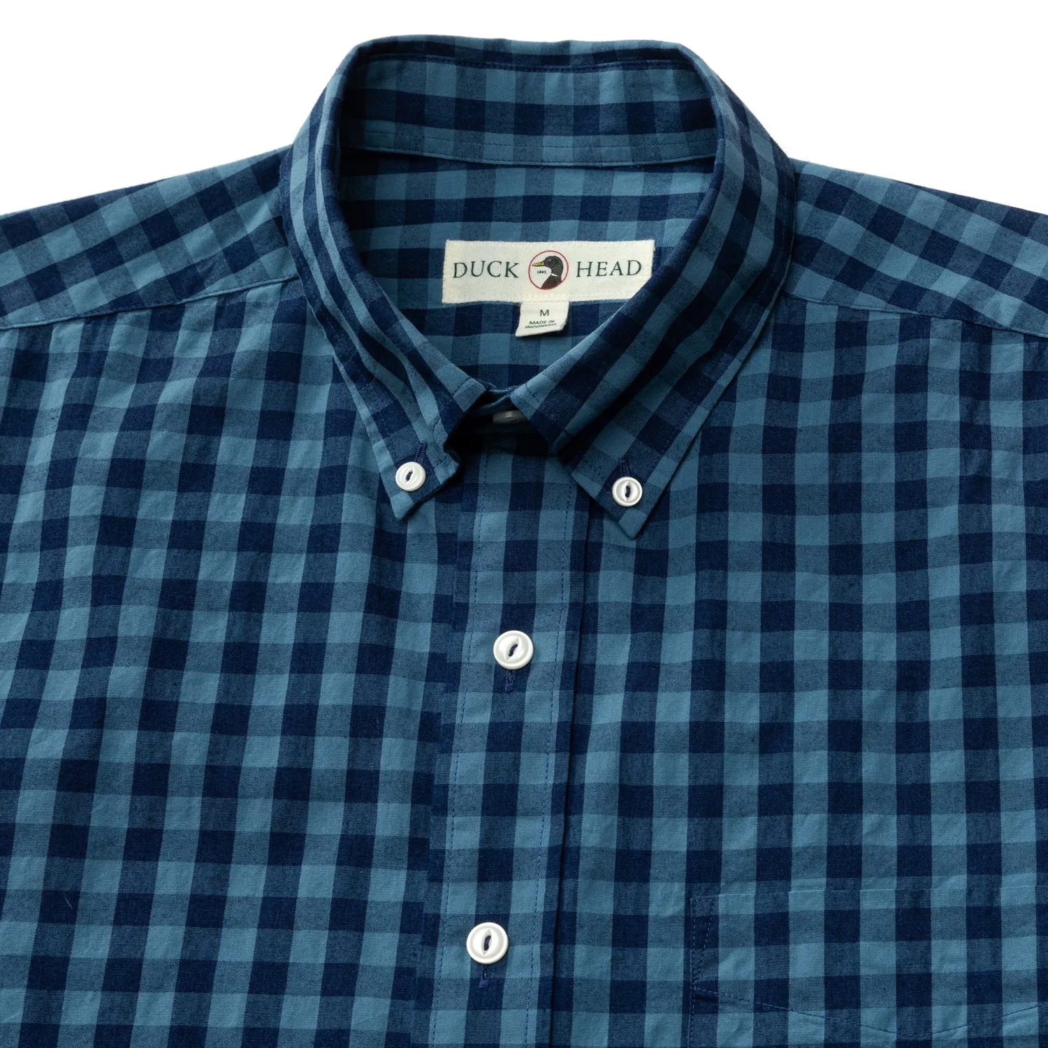 Felton Plaid Indigo Sport Shirt