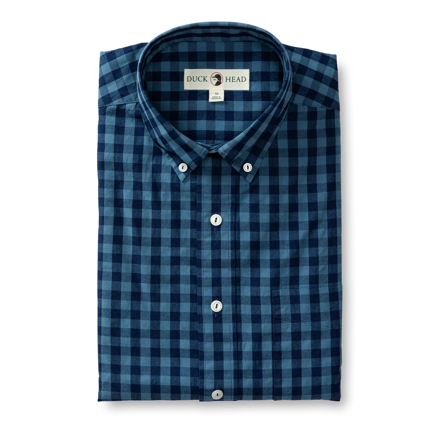 Felton Plaid Indigo Sport Shirt