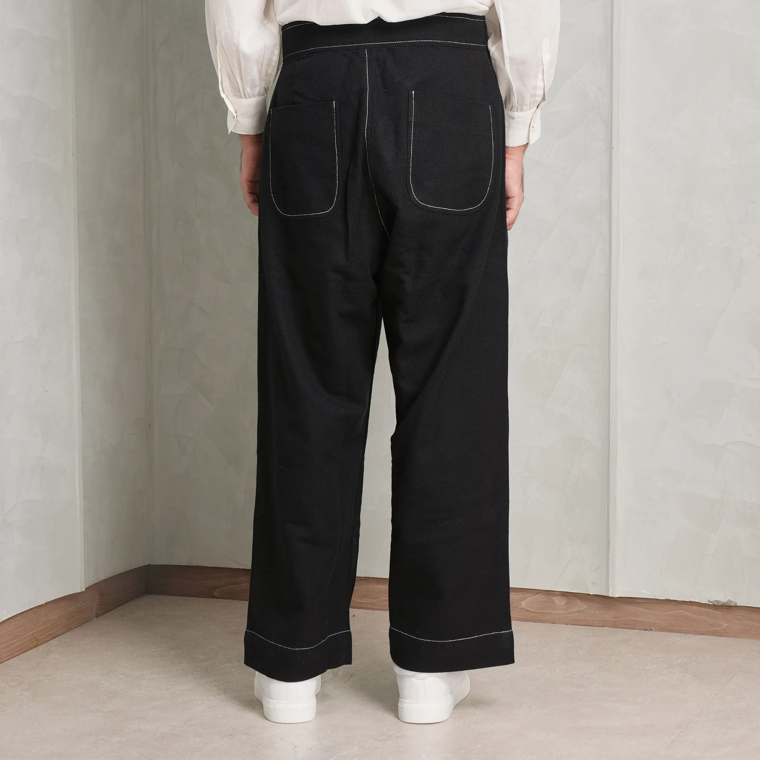 Flat Front Trousers