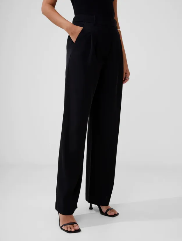 French Connection Wide Leg Harry Suiting Trouser Pants - 2 Colors!