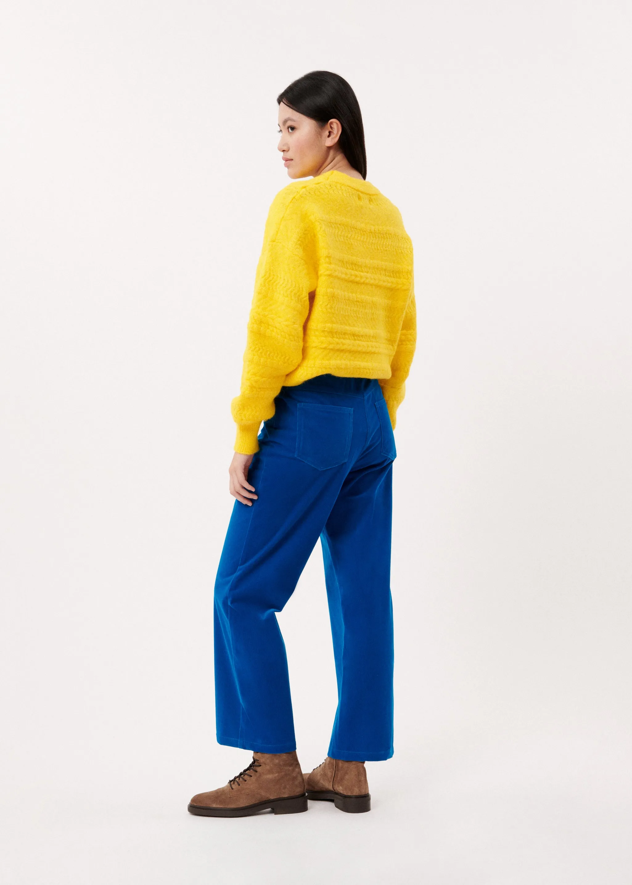 FRNCH Nelya Blue Trousers