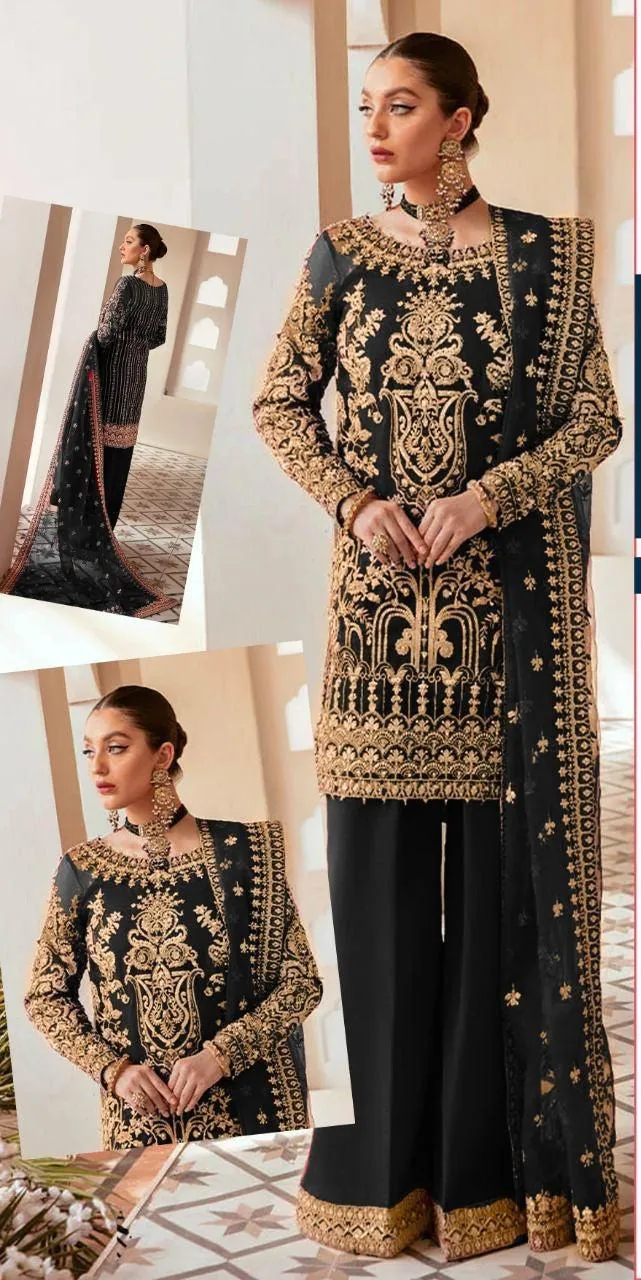 Gulaal Chiffon Suit