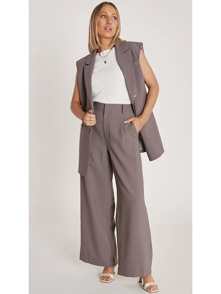 Hayley Pants - Taupe