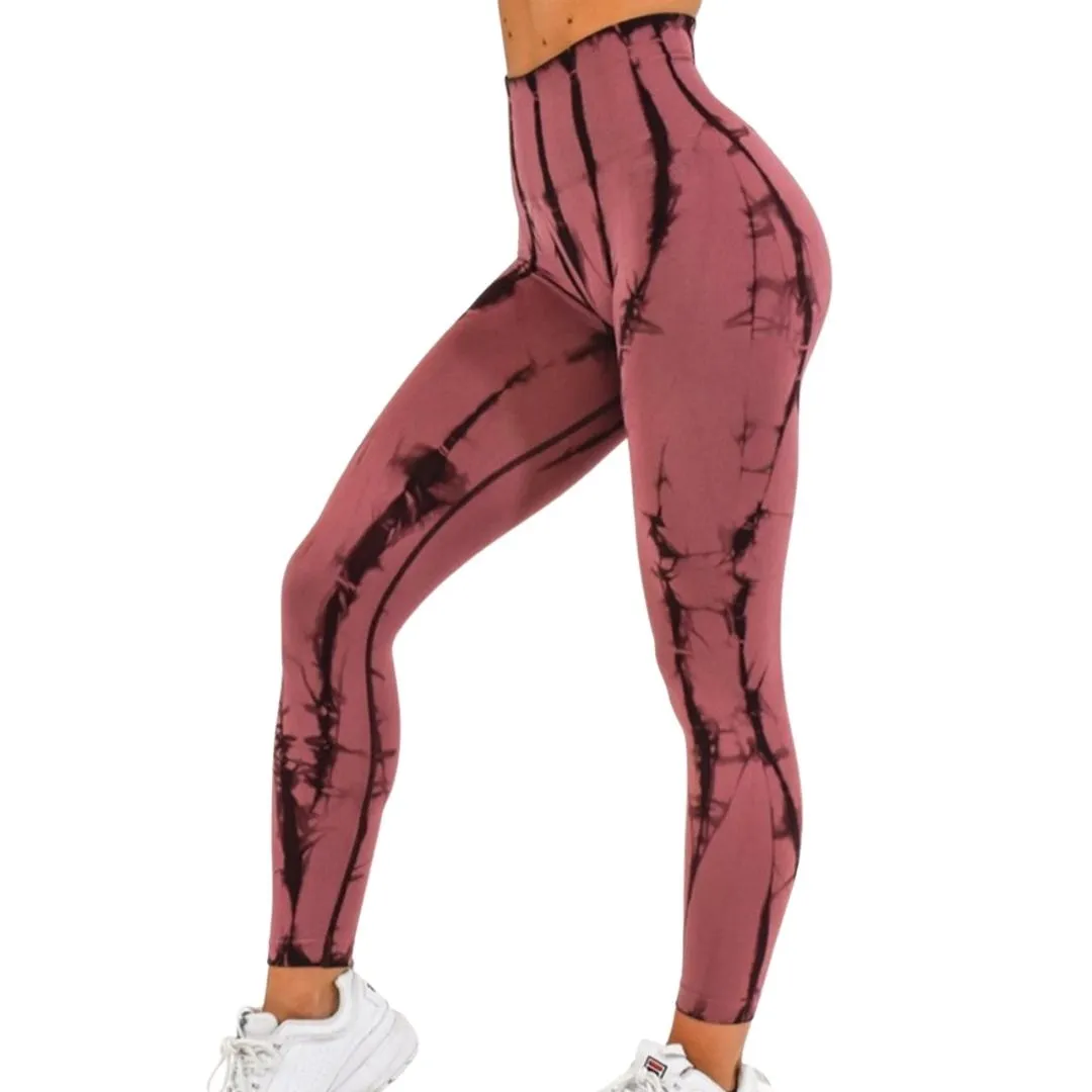 Hayley Tie Dye Seamless Leggings