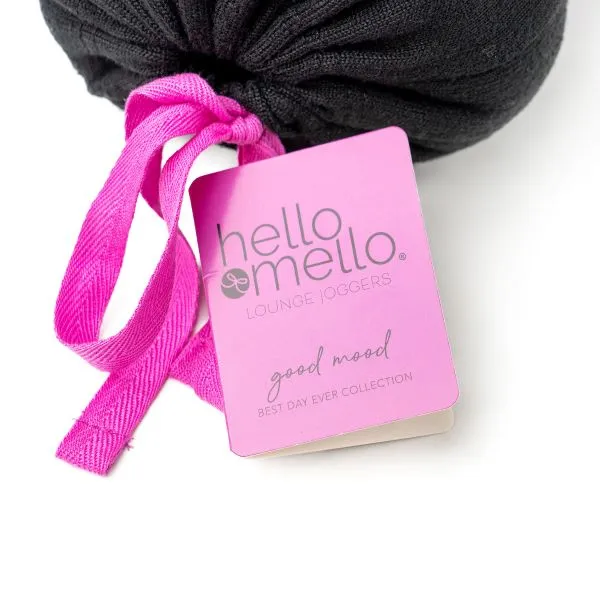 Hello Mello Best Day Ever Knit Joggers - Assorted Colors