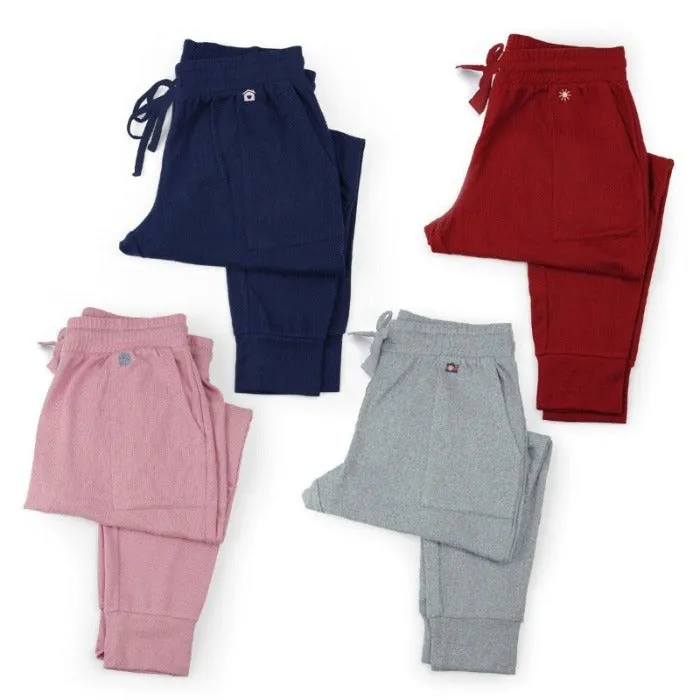 Hello Mello Best Day Ever Knit Joggers - Assorted Colors