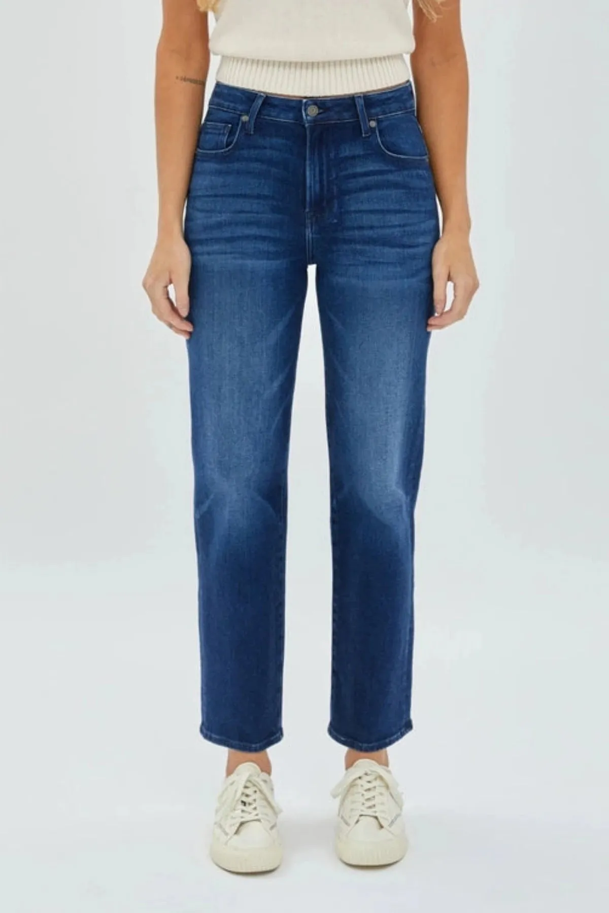 Hidden Jeans Tracey High Rise Straight Jean