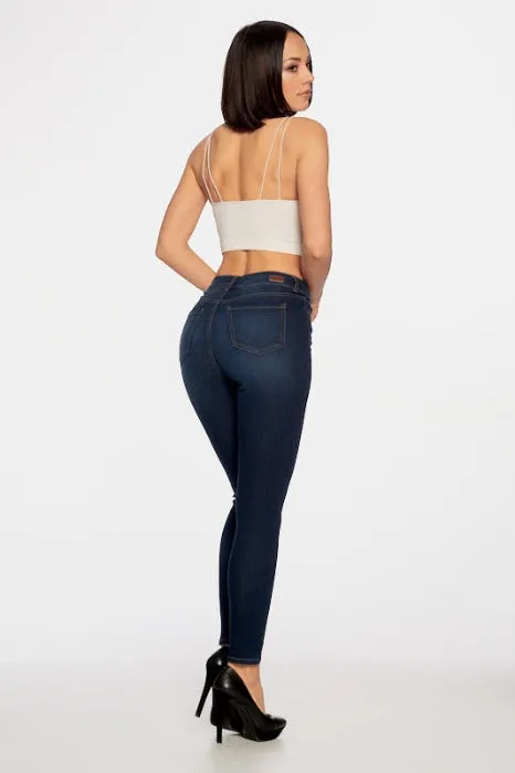 High-Rise Ankle Skinny Classic Denim - EP3198